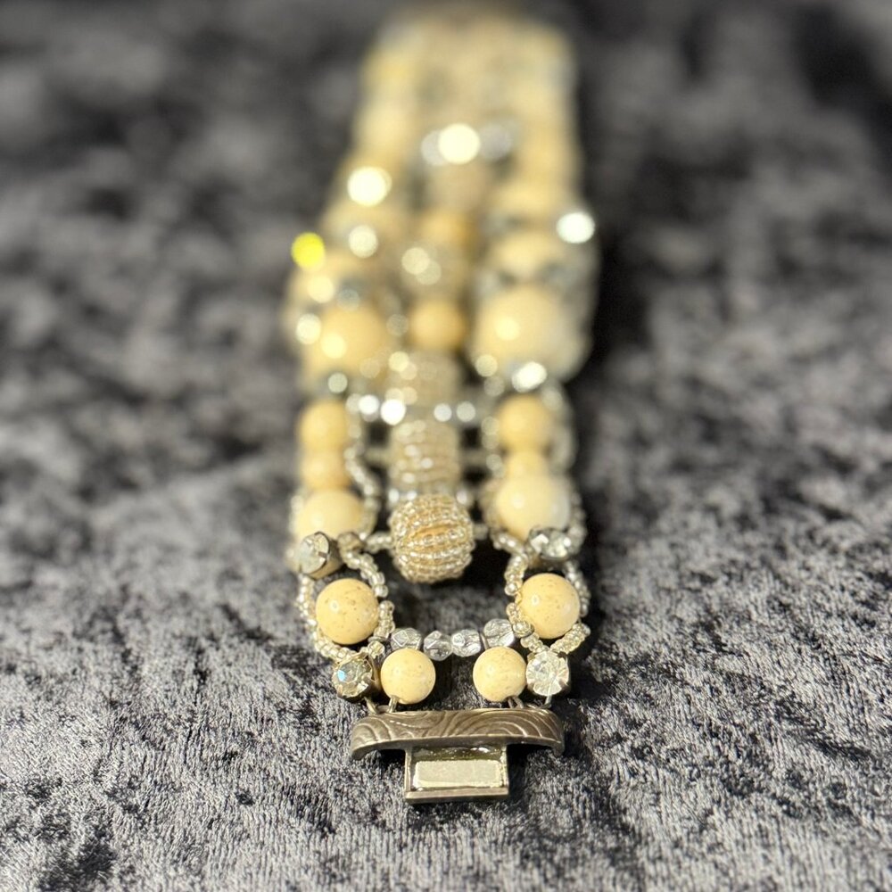 Sparkling Statement Bracelet With Easy Close Magn… - image 3